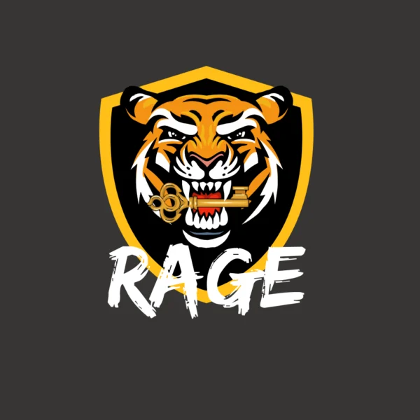 Tiger Rage Sticker