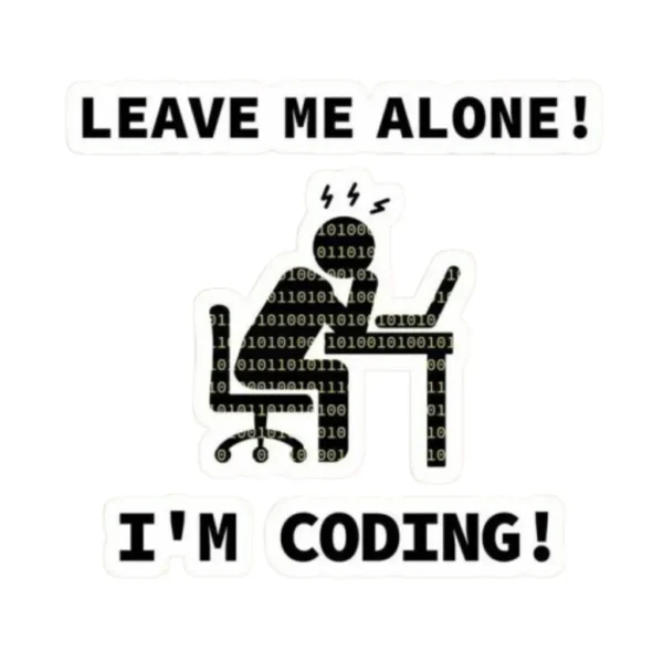 Coder Sticker
