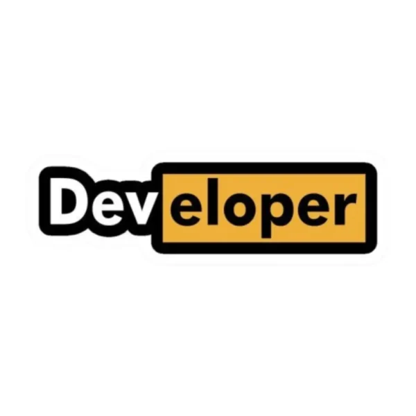 Developer Sticker