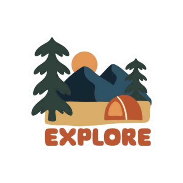 Explore Sticker