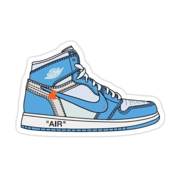 Jordan 1 sticker
