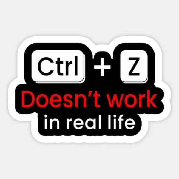 Real Life Sticker